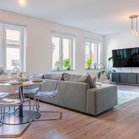Luxurioeses Apartment, 10Min Innenstadt, Parkplatz Erfurt Ngoại thất bức ảnh