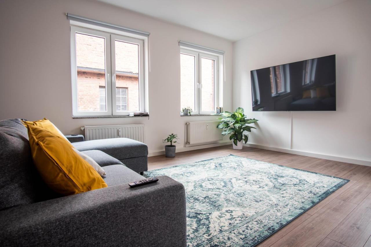 Luxurioeses Apartment, 10Min Innenstadt, Parkplatz Erfurt Ngoại thất bức ảnh