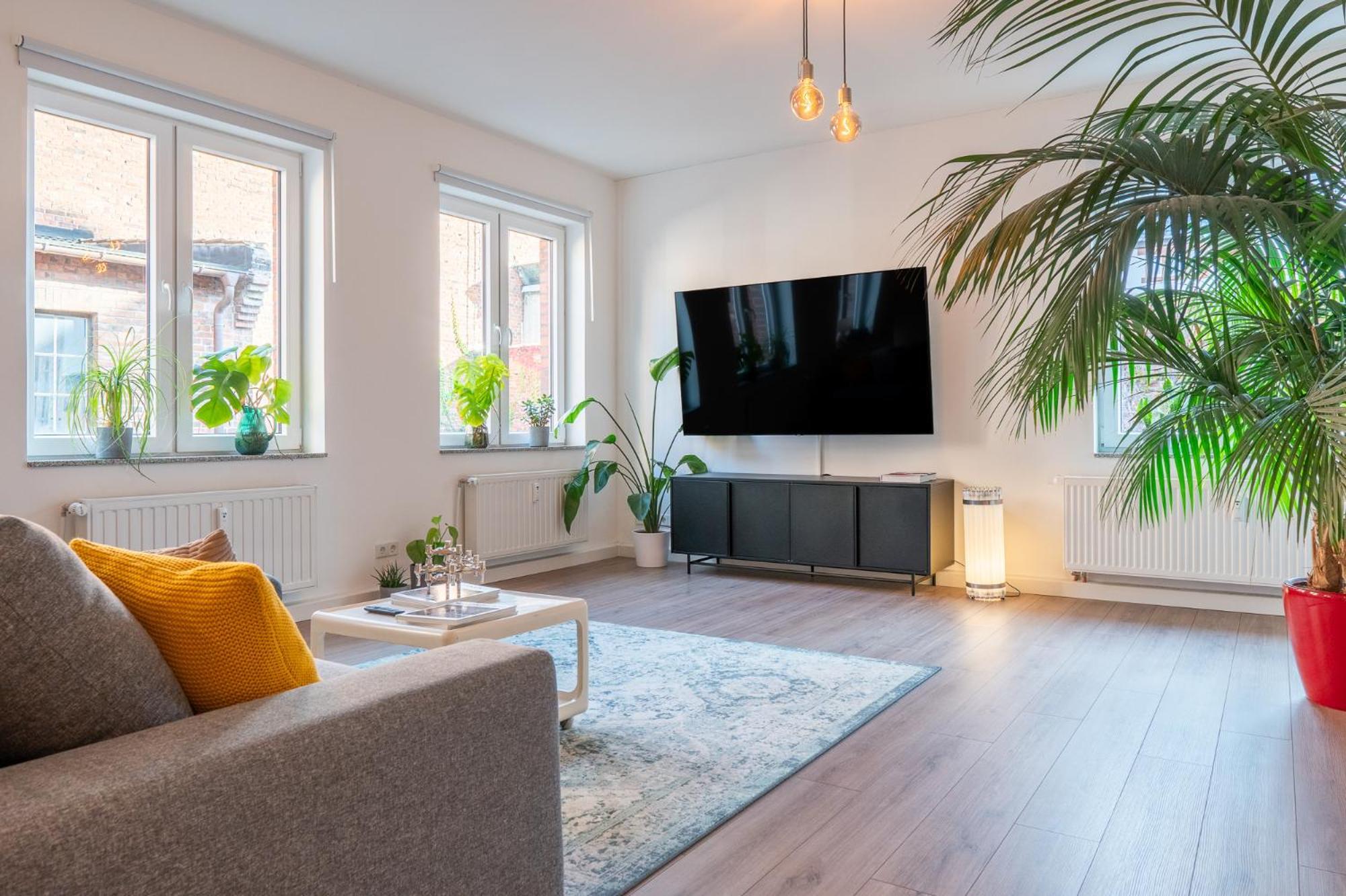 Luxurioeses Apartment, 10Min Innenstadt, Parkplatz Erfurt Ngoại thất bức ảnh