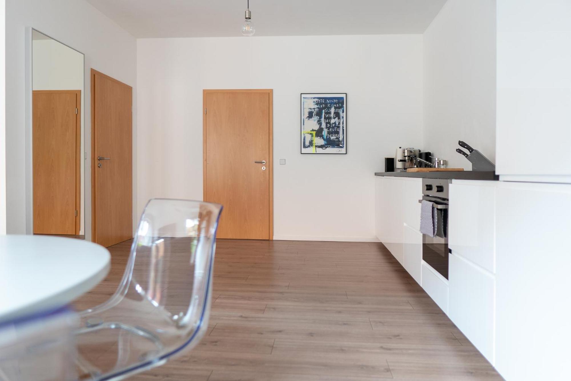 Luxurioeses Apartment, 10Min Innenstadt, Parkplatz Erfurt Ngoại thất bức ảnh